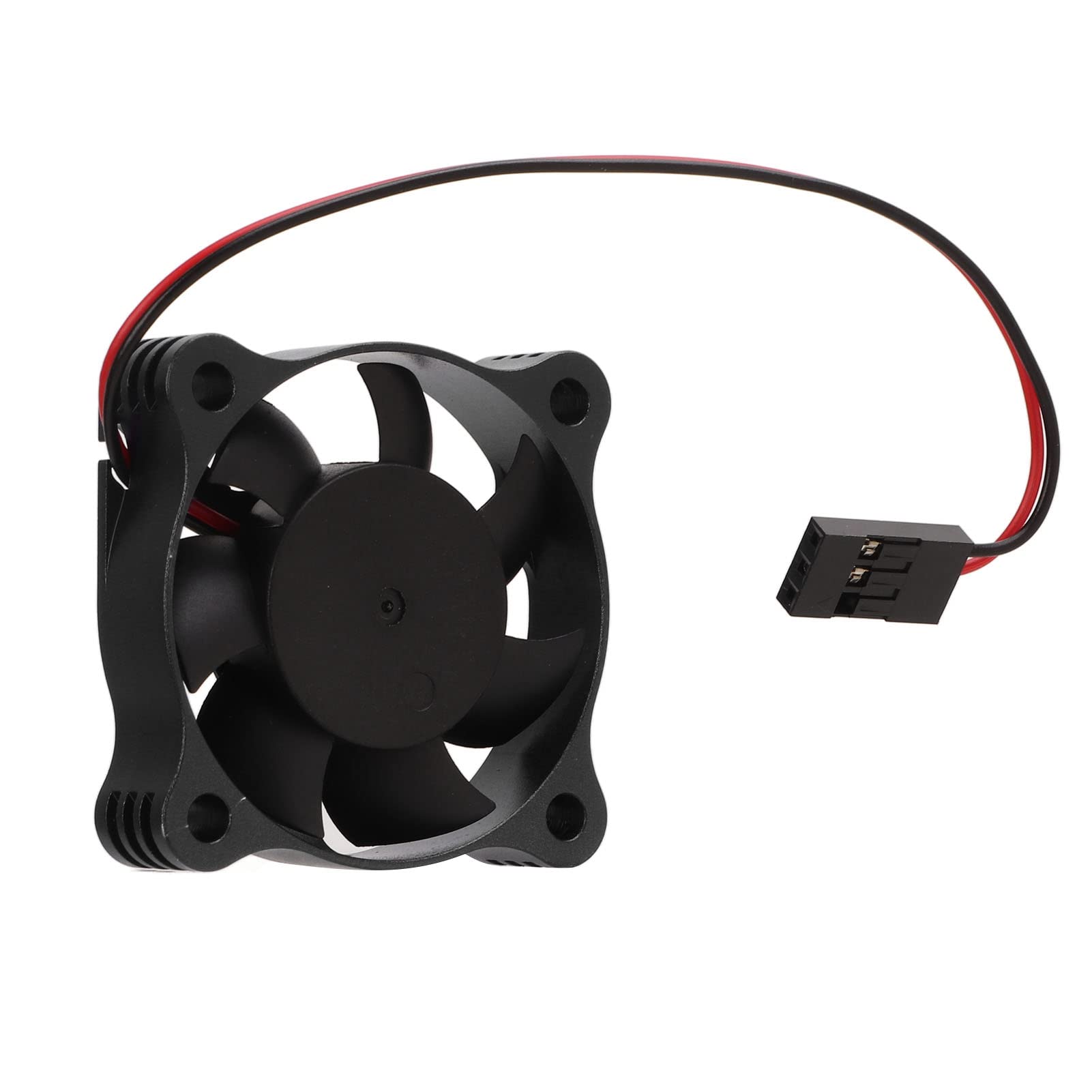 High Performance RC ESC Cooling Fan - Lightweight & Fast Heat Dissipation Brushless Motor Fan for 1/10 1/12 1/8 Scale RC Cars (Black) - Perfect for Racing, Drifting & Off-Road RC Vehicles