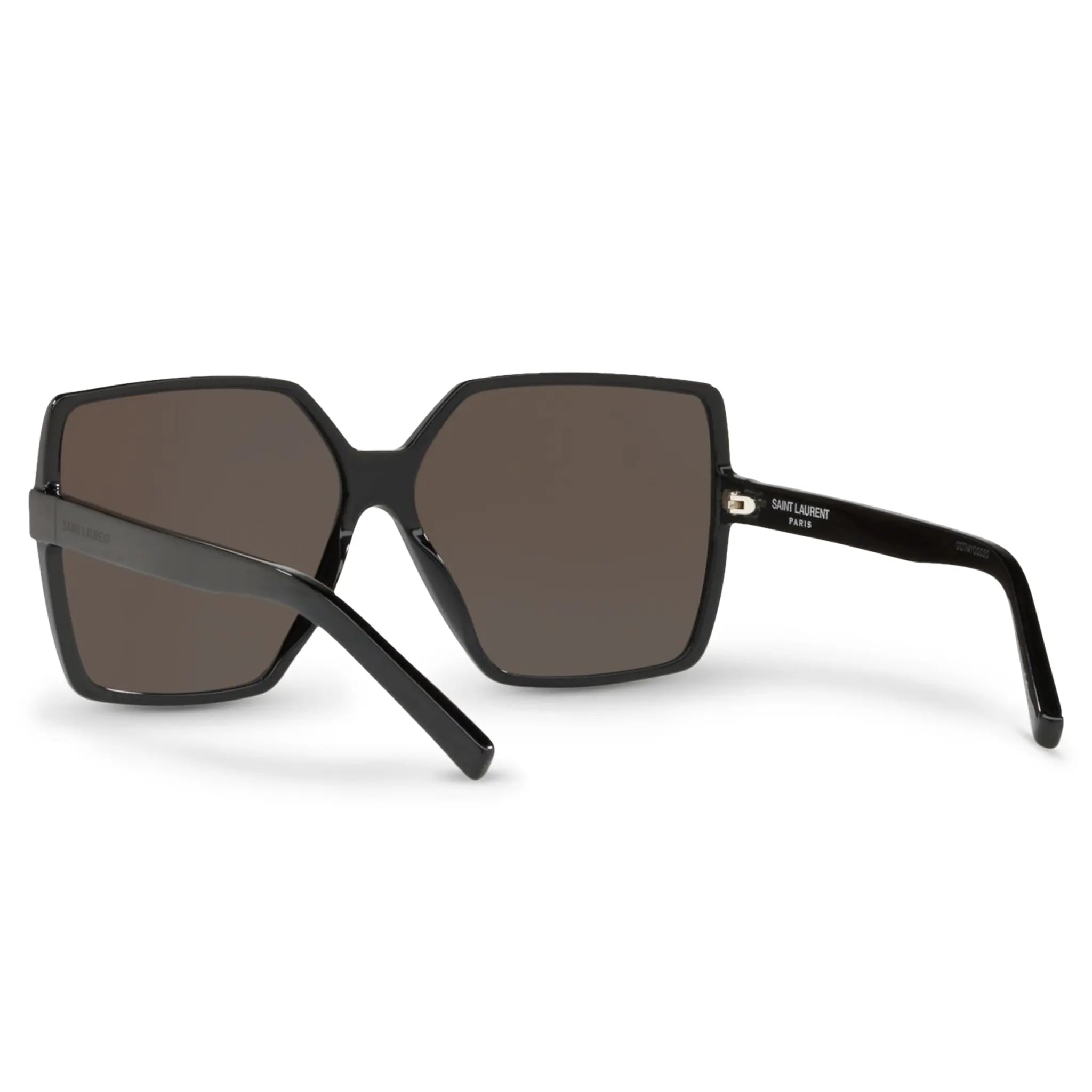 Saint Laurent SL 232 001 Betty Black Sunglasses for Women - Luxury Designer Shades with UV Protection - Perfect for Beach, Driving & Fashion Outfits