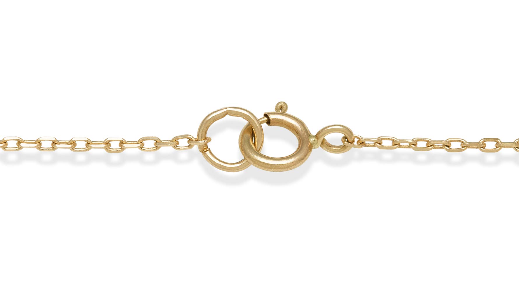 10K Yellow Gold Pearl Necklace - Elegant 18