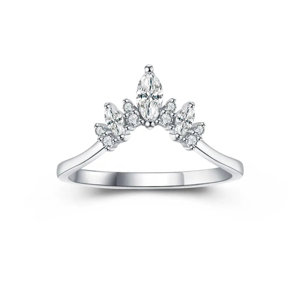 Daniella's Tiara Band - Elegant Rhinestone Headband for Women & Girls | Perfect for Weddings, Prom, Pageants & Special Occasions