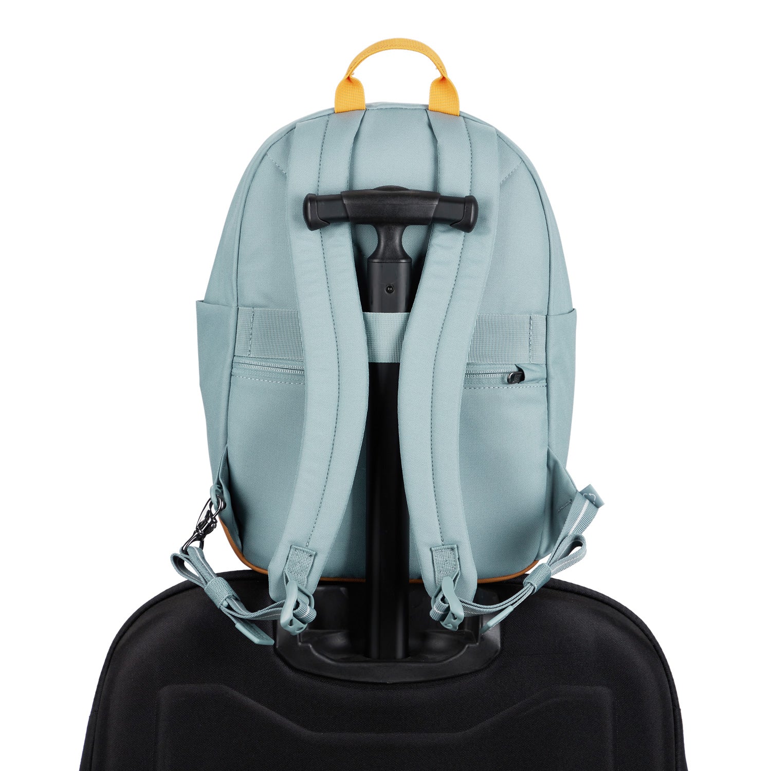 Pacsafe Go 15L Anti Theft Backpack - Secure Travel Backpack for Commuters, Students & Digital Nomads - RFID Protection & Cut-Resistant Straps for Urban Safety
