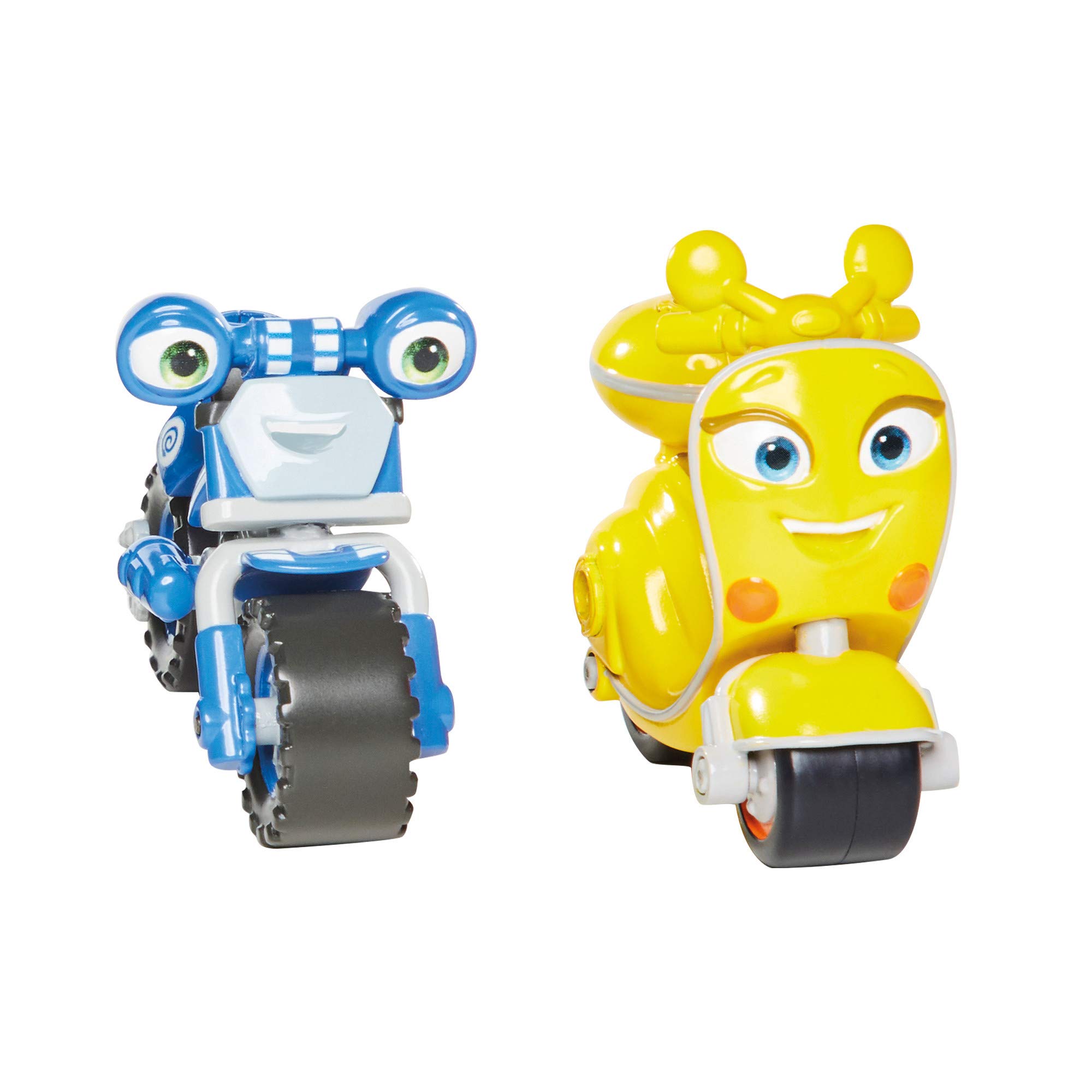Ricky Zoom Loop & Scootio Motorcycle Toys (2-Pack) - Interactive Ride-On Toys for Kids, Perfect for Indoor & Outdoor Play, Birthday Gifts & Pretend Play Adventures