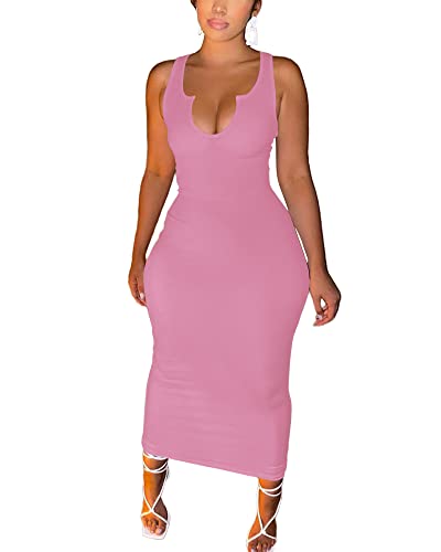 Pink Tank Dress