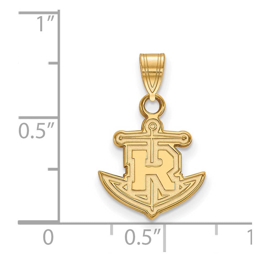 14k Yellow Gold Rollins College Small Pendant Necklace - Elegant Jewelry Gift for Graduation, Birthday & Special Occasions