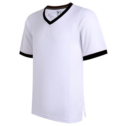 Black Neck-white Jersey
