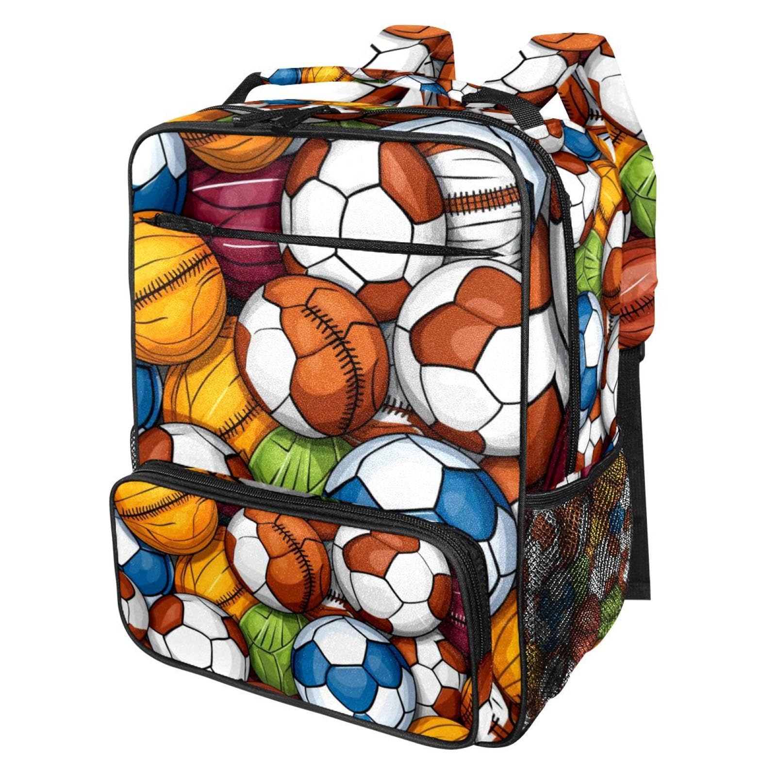 Men's & Women's Travel Backpack with Basketball Football Volleyball Ball Storage - Durable Sports & Gym Backpack for Travel, Work & Outdoor Activities