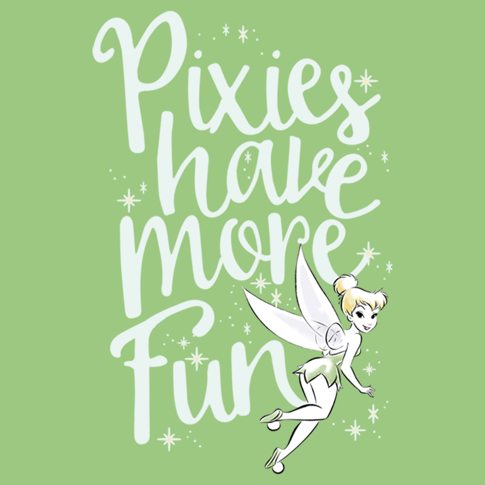 Disney Pixies Fun Graphic T-Shirt for Girls - Cute Cartoon Character Tee for Kids, Playdates, and Theme Park Outfits