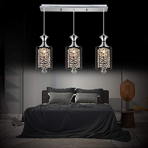 Modern Crystal LED Pendant Light - 39
