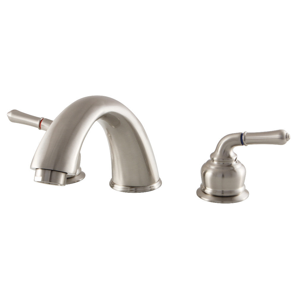 Kingston Brass KB362 Magellan Two Handle Roman Tub Faucet - Vintage Style Bathroom Faucet for Freestanding Tubs - Perfect for Luxury Bathrooms & Spa Retreats
