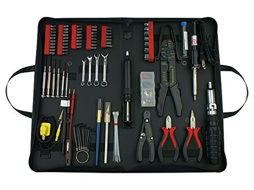 Rosewill RTK-090 90-Piece Professional Computer Repair Tool Kit with Anti-Static Wrist Strap - Perfect for PC Building, Laptop Repair & Electronics Maintenance (Black)