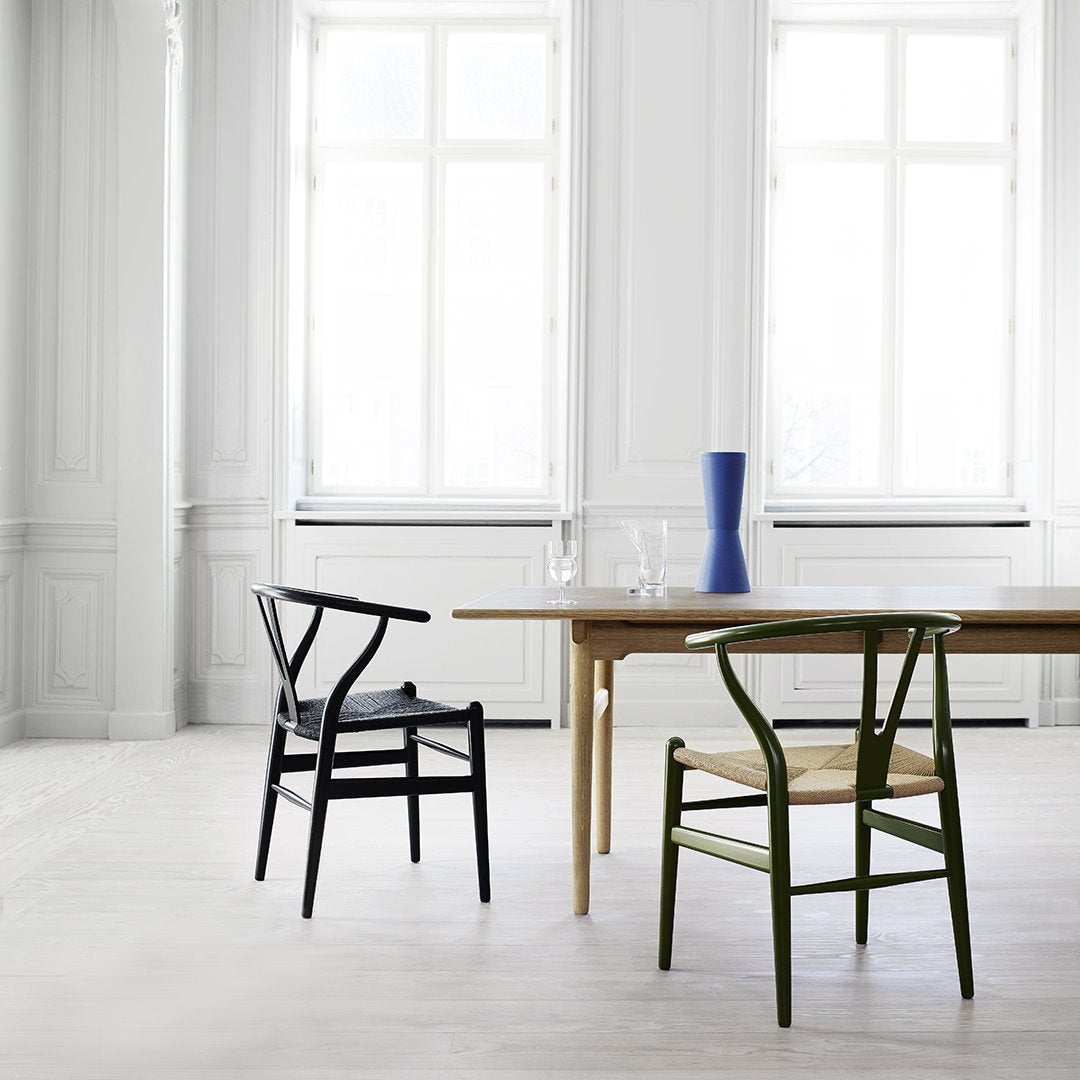 CH24 Wishbone Chair - Modern Scandinavian Dining Chair in Soft Colors | Perfect for Dining Rooms, Kitchens, and Home Offices