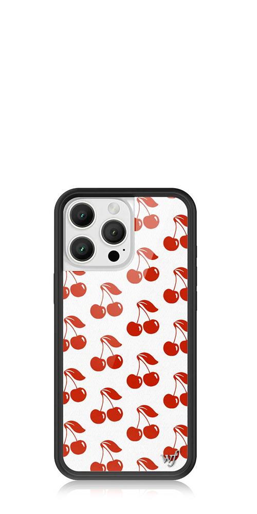 Premium American Cherries Design iPhone Case - Durable & Stylish Phone Cover for iPhone 13/14/15 Pro Max - Perfect for Everyday Use, Travel & Gift Giving