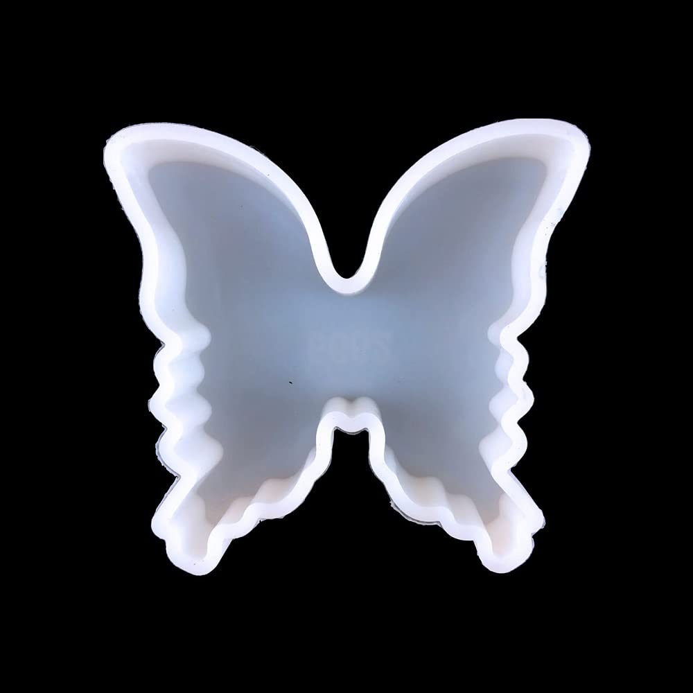 Animal Car Freshie Molds - Premium Silicone Molds for Aroma Beads, Epoxy Resin Soap & Candle Pendant Making (Butterfly Design) - Perfect for DIY Crafts, Car Air Fresheners, and Home Fragrance Projects