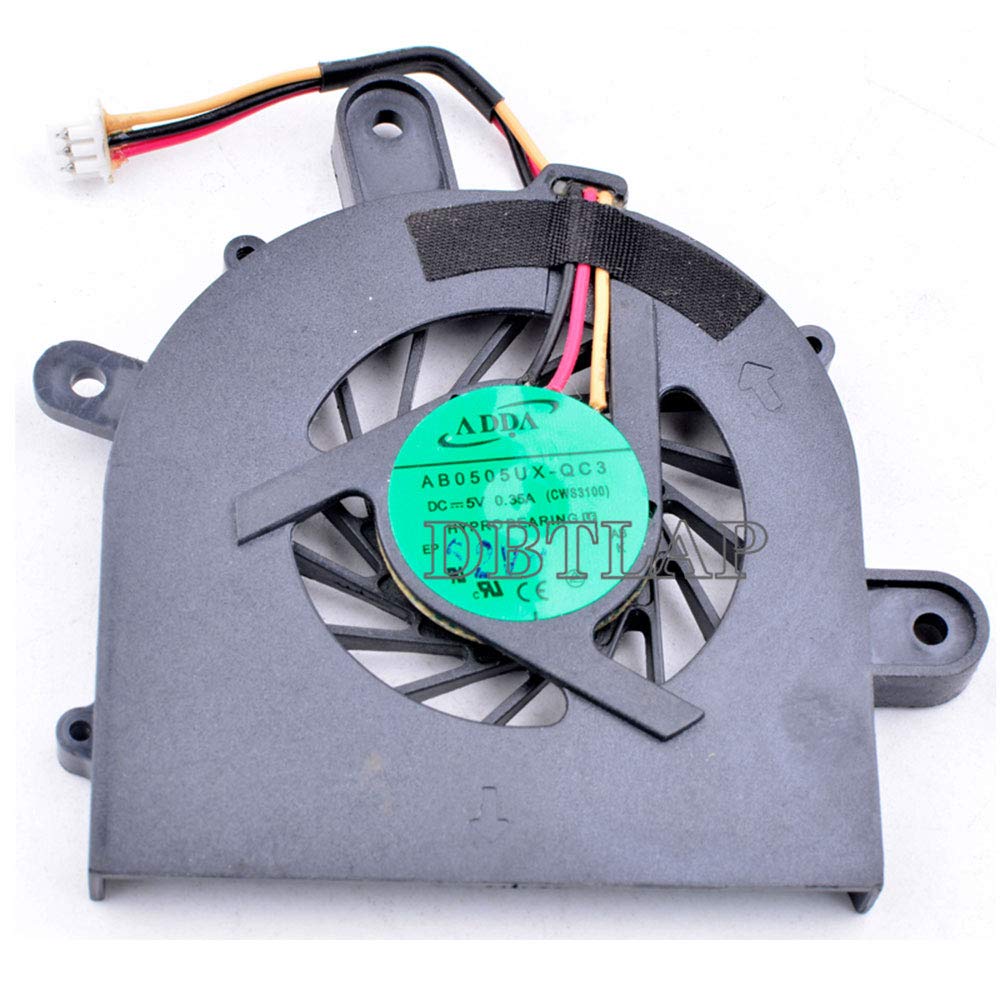 AB0505UX-QC3 (CWS3100) Compatible 5V 0.35A CPU Cooling Fan Replacement - Perfect for Computer, Laptop & Electronics Cooling Systems