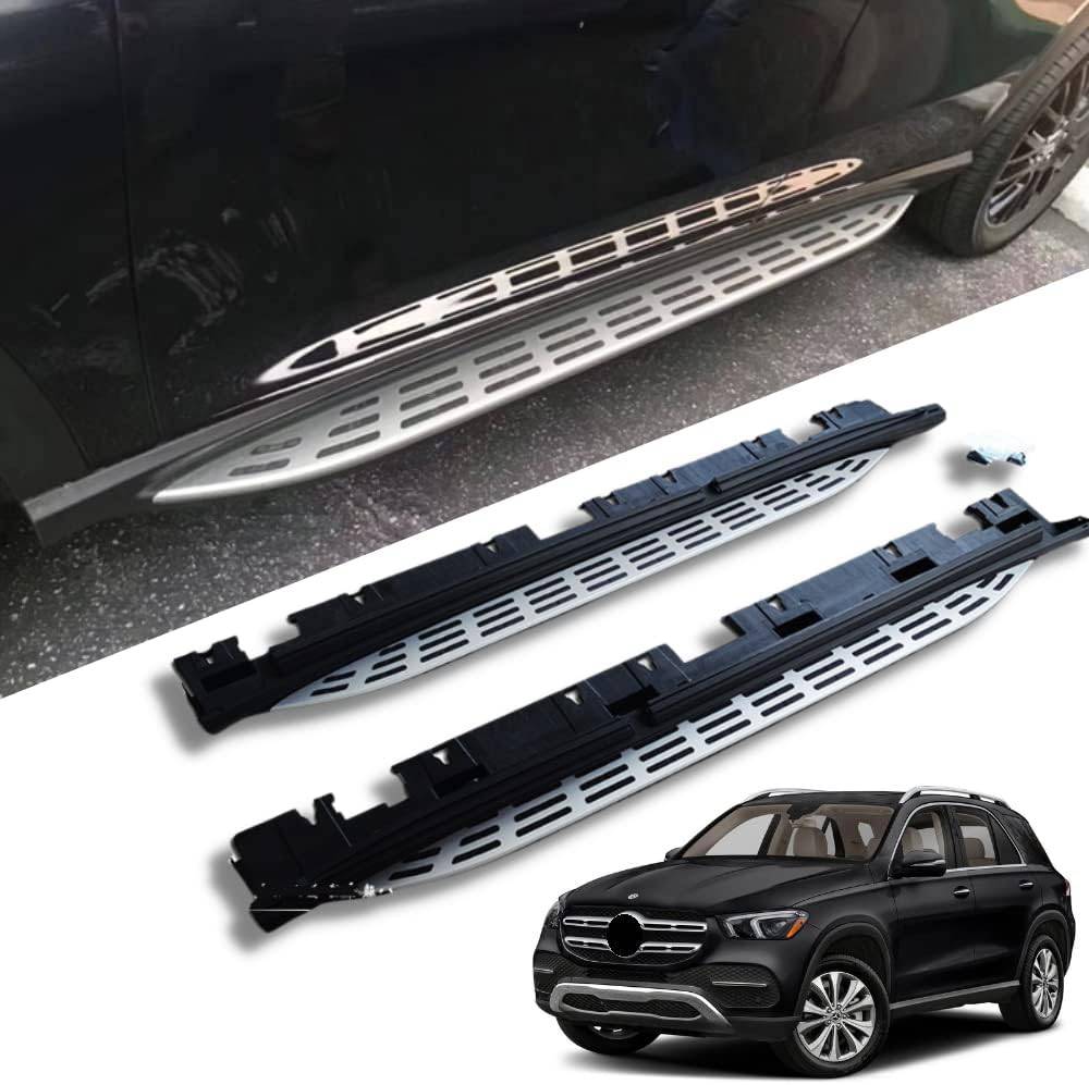 2020-2023 Mercedes GLE W167 V167 SUV Aluminum Running Boards | OE Style Nerf Bars Side Steps | Perfect for Off-Roading & Daily Use