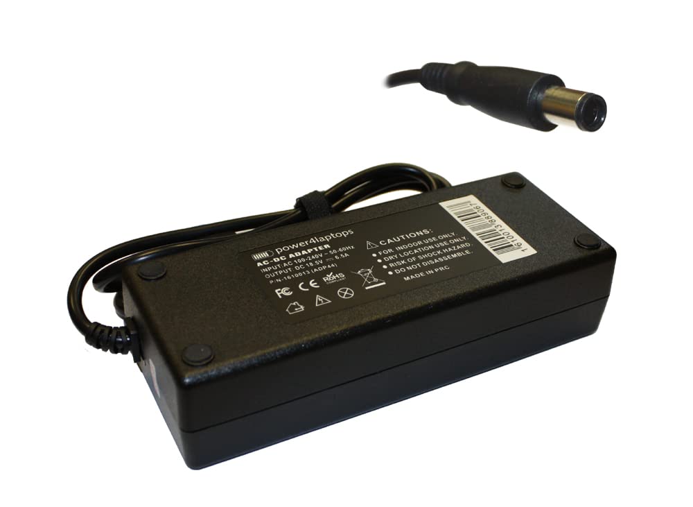 Power4Laptops 90W AC Power Adapter Charger for HP All-in-One 24-f0029 Desktop PC - Replacement Power Supply for Home & Office Use