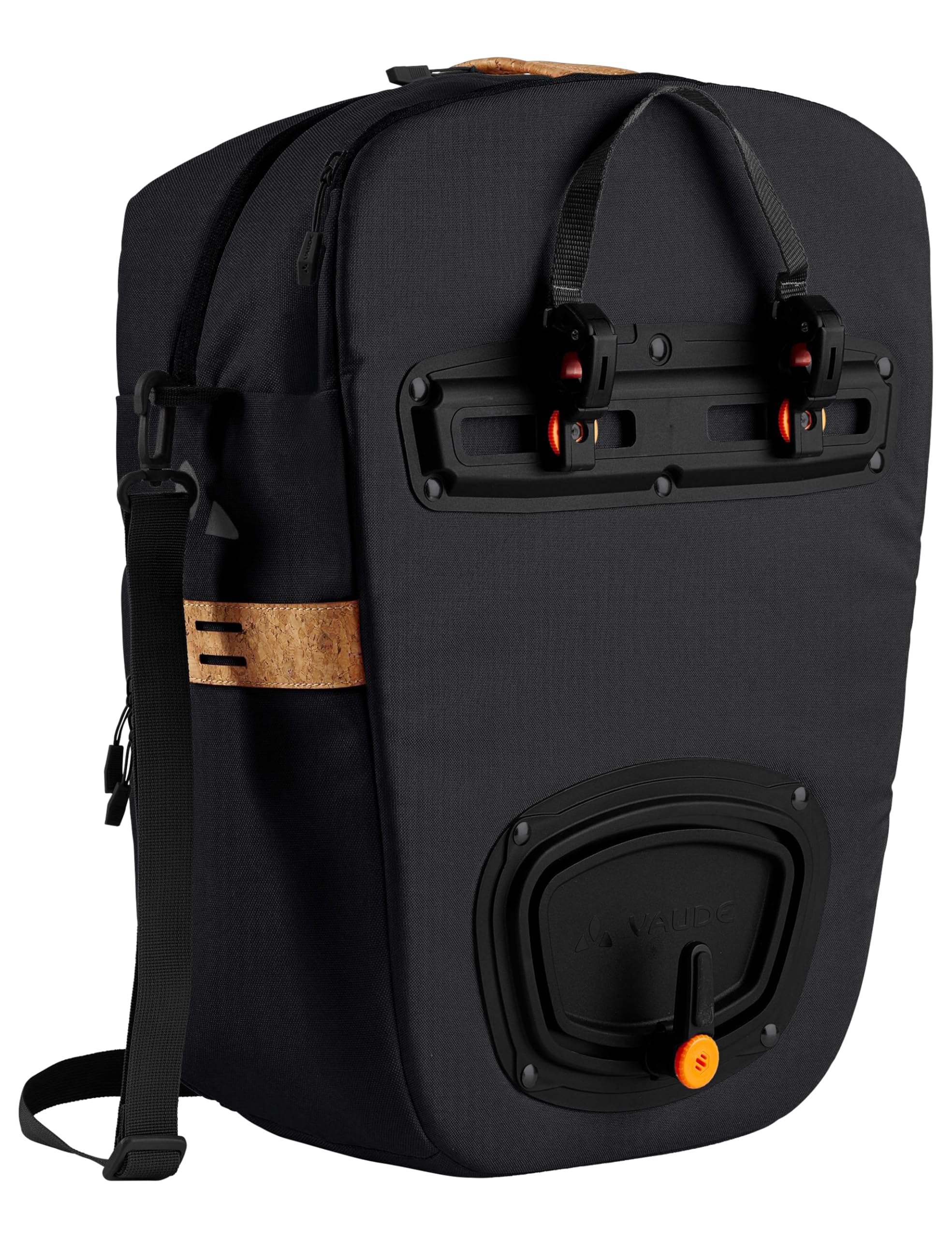 VAUDE Uni eBack Single Bike Bag - Waterproof Cycling Pannier for Commuting, Touring & Outdoor Adventures