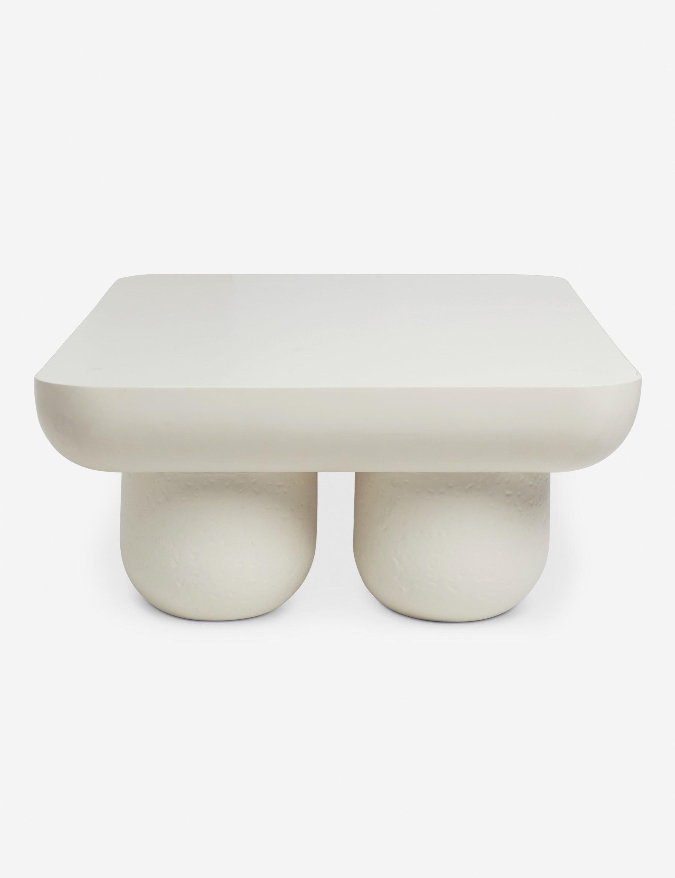 Sarah Sherman Samuel Clouded Rectangle Coffee Table - Modern Minimalist Living Room Furniture for Small Spaces & Apartments