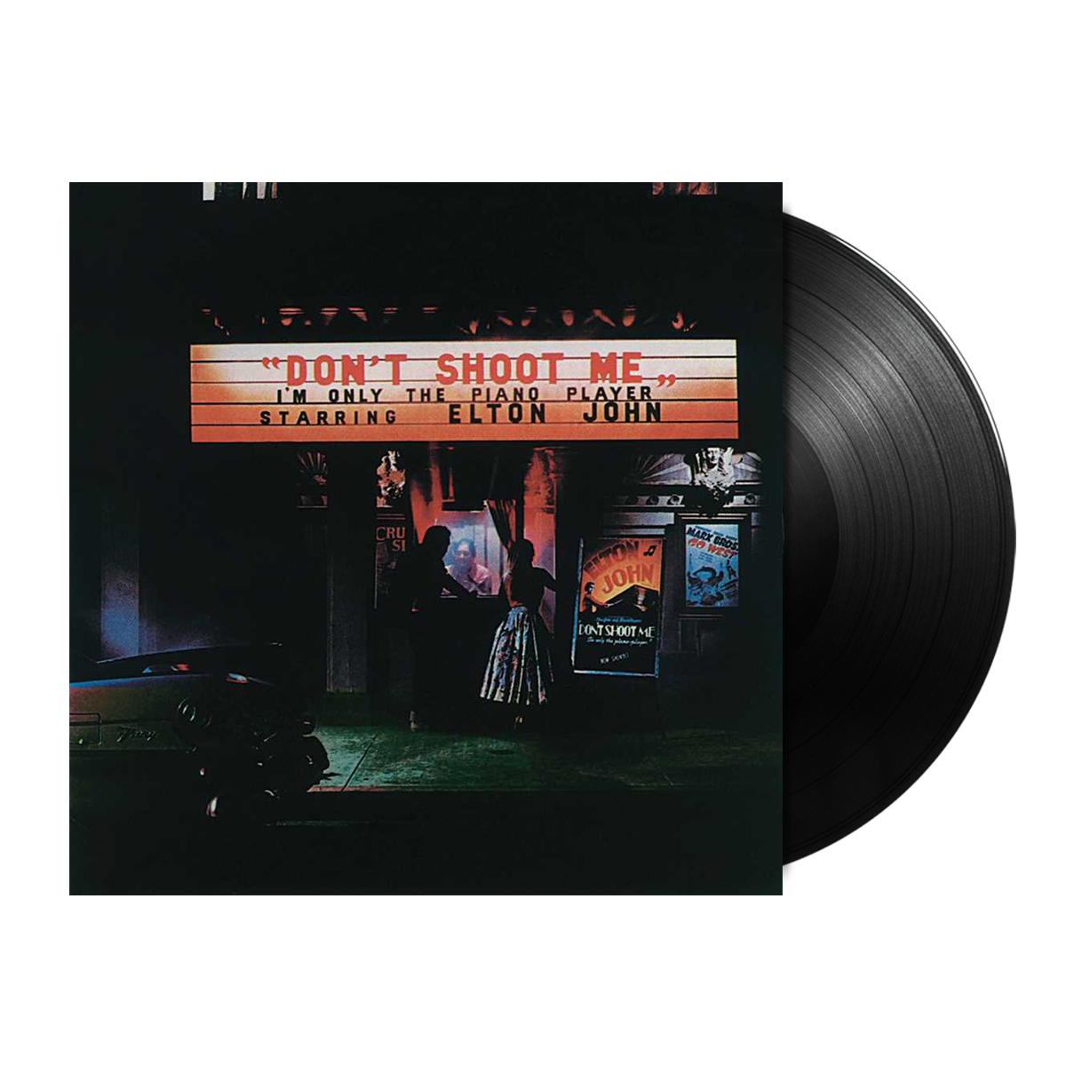 Don't Shoot Me I'm Only The Piano Player Vinyl LP Record - Elton John Classic Album - Perfect for Music Collectors & Vintage Vinyl Enthusiasts - Great for Home Listening & Gift Giving