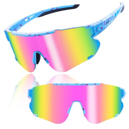 Pink Lens Blue Frame