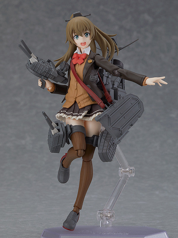 Figma #409 Kumano Kai II (ni) Kantai Collection KanColle Anime Figure - Warship Girl Action Model for Display & Collection (Anime Decor, Gift for Fans)
