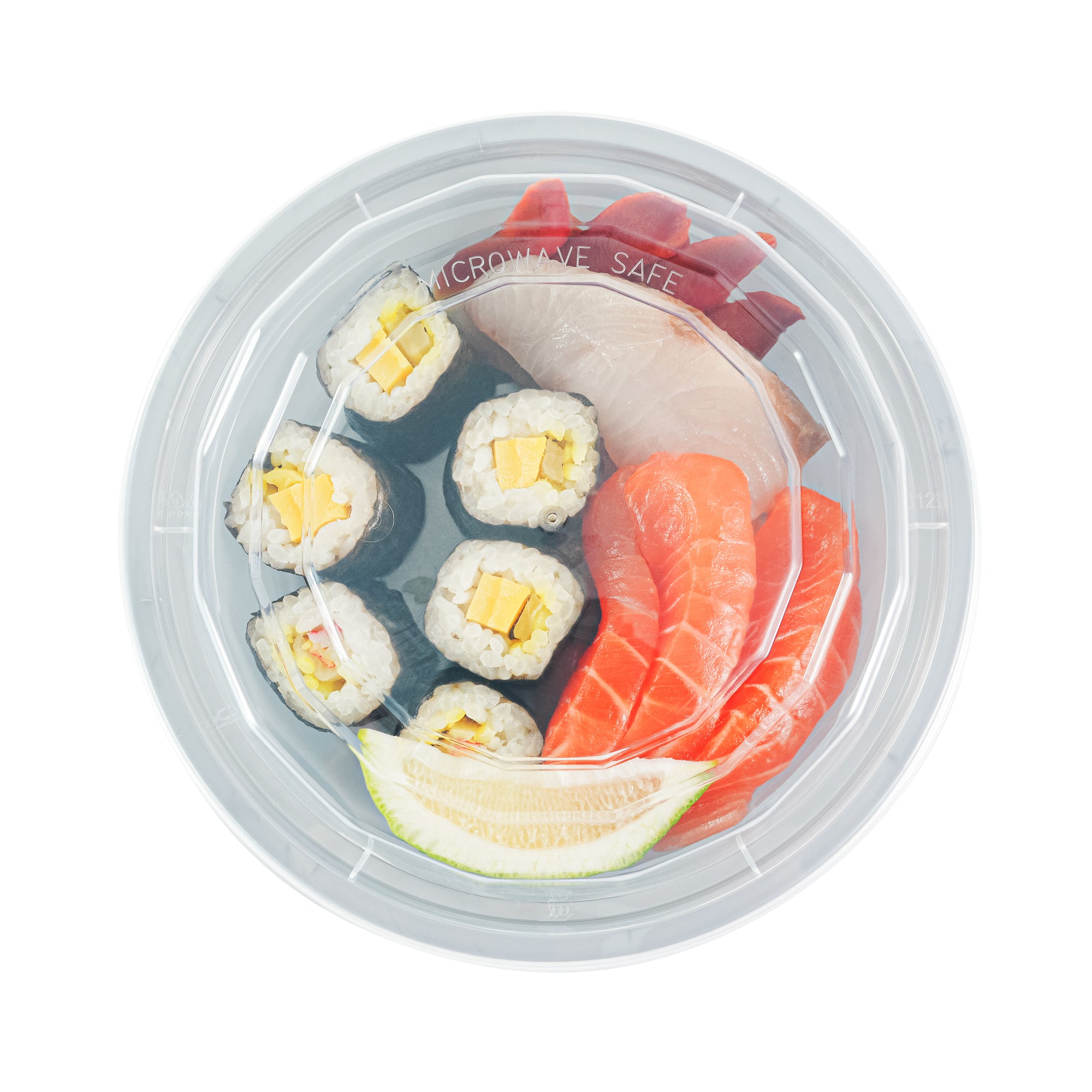 16 oz Round Silver Plastic To-Go Containers with Clear Lids - Microwave Safe, 6.25