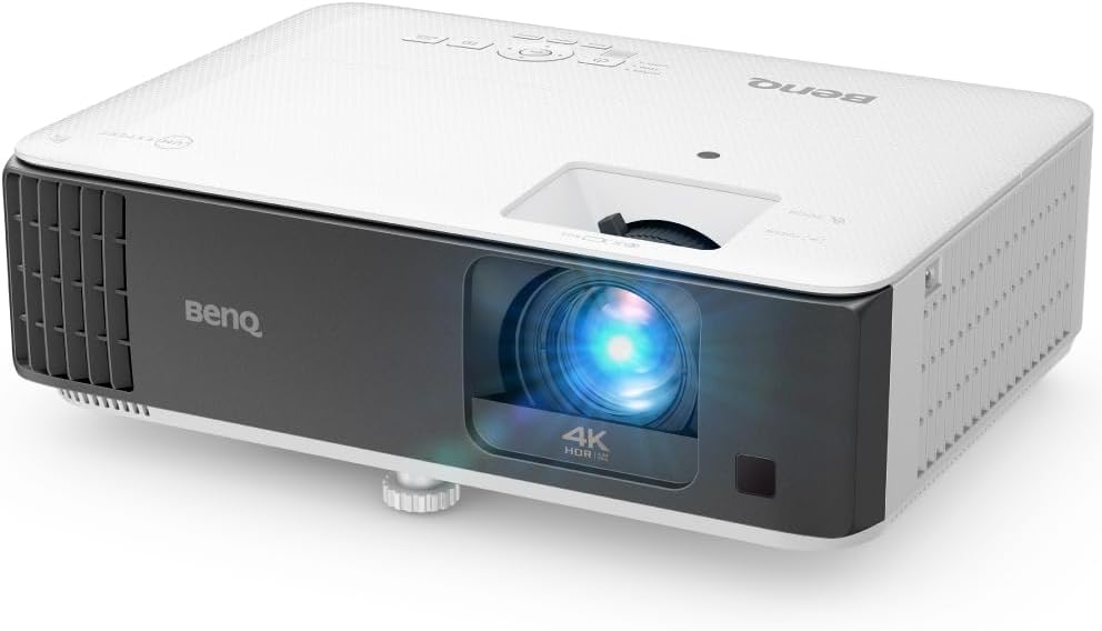 BenQ TK700ST 4K HDR Short Throw Projector - 3000 Lumens, 4ms Response Time, 240Hz Refresh Rate for Movies & Gaming | HDR10/HLG, ARC/eARC, 2D Keystone, 1.2x Zoom | Perfect for Home Theater, Gaming Tournaments & Golf Simulation