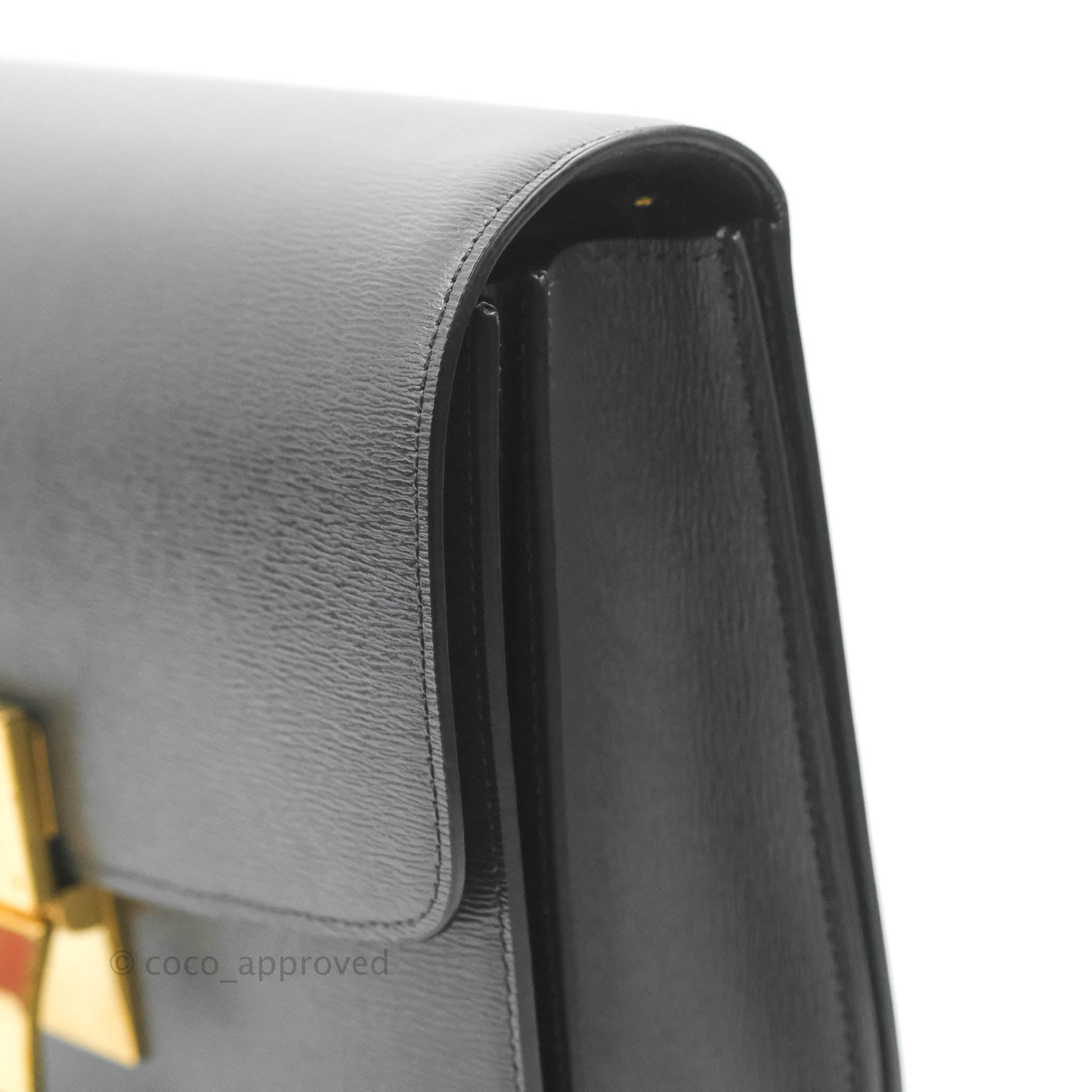 Celine Medium Classic Box Flap Bag in Dark Grey Liege Calfskin Leather - Luxury Crossbody Purse for Women, Perfect for Work, Travel & Evening Events