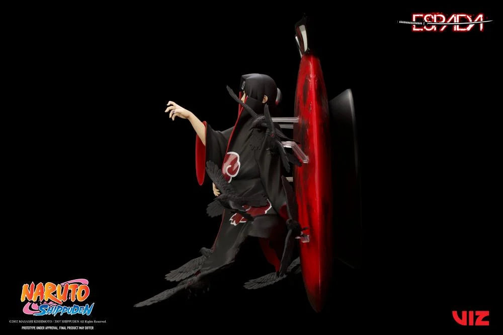 1/8 Scale Itachi Uchiha Wall Statue Figure from Naruto Shippuden - Anime Collectible for Home Decor, Office Display & Gift for Anime Fans