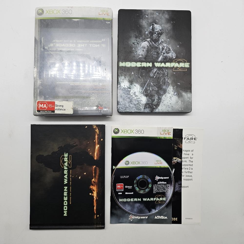 Call of Duty: Modern Warfare 2 - Steelbook Limited Edition for Xbox 360 | First-Person Shooter Game | Perfect for Gaming Nights & Collector's Display