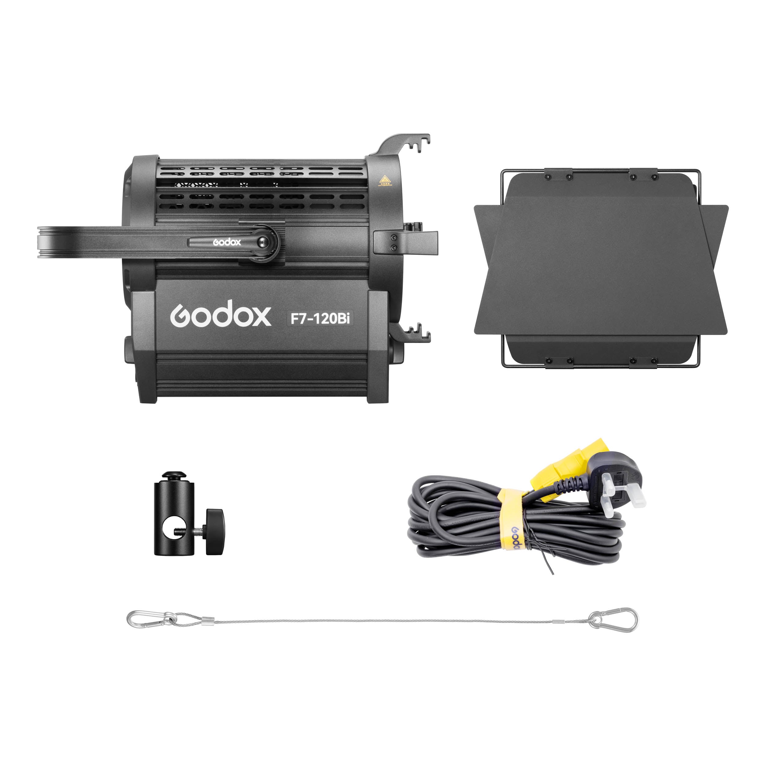 F7 120Bi Bi-Color Broadcast LED Fresnel Light Kit with K2 Mount - Professional Studio Lighting for Film & Video Production - Perfect for Live Streaming, YouTube Videos, and Photography