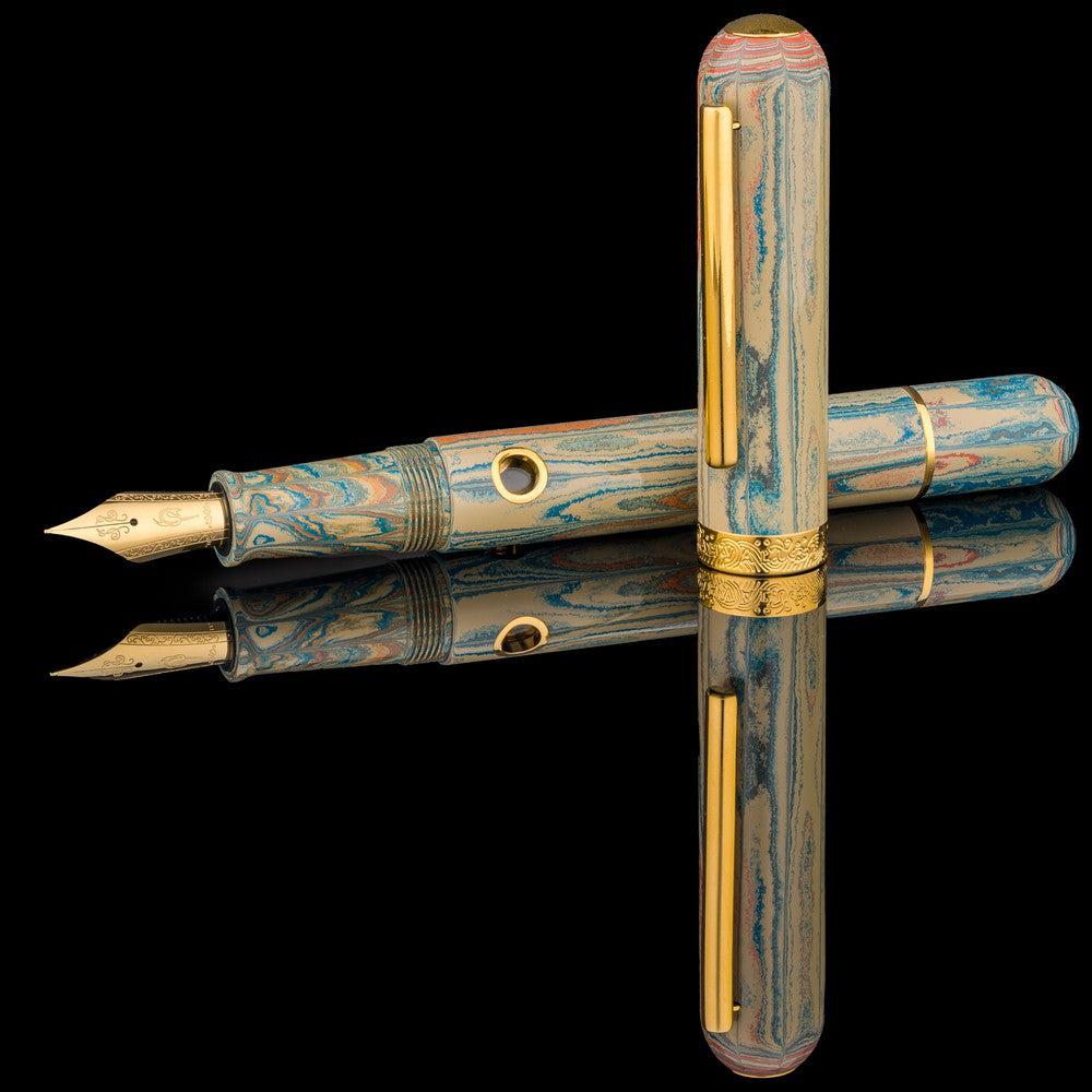 Nahvalur (Narwhal) Nautilus Terra Firma Fountain Pen - Limited Edition 2024 - Premium Writing Instrument for Professionals & Collectors - Perfect for Office, Journaling & Gift Giving