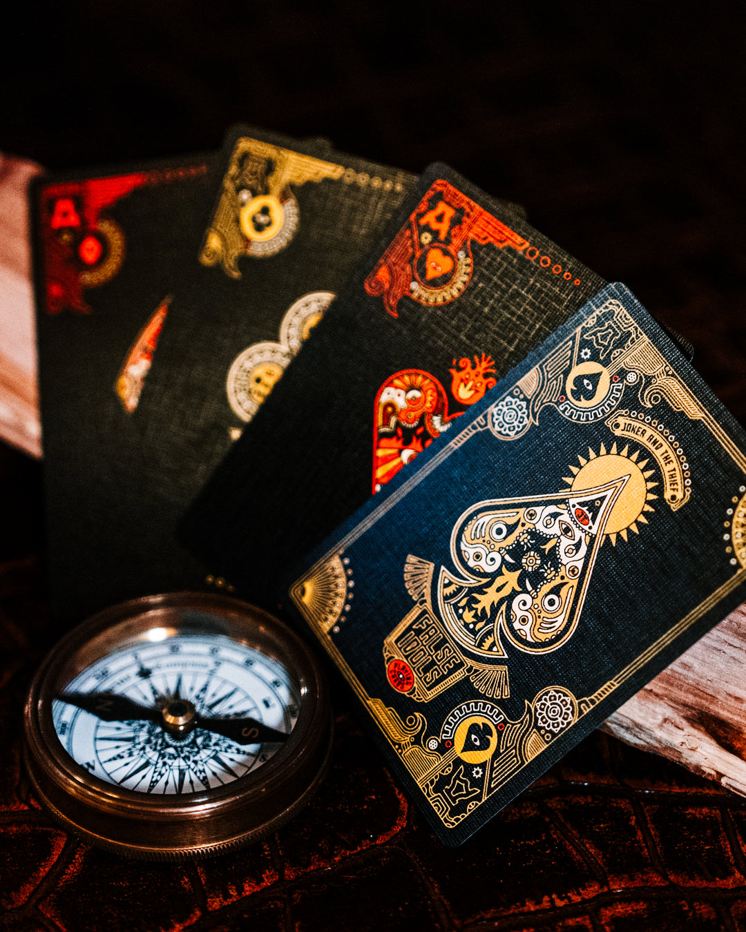 False Idols Playing Cards - Premium Totem Design Deck for Poker, Magic Tricks & Cardistry | Perfect for Game Nights, Collectors & Performers