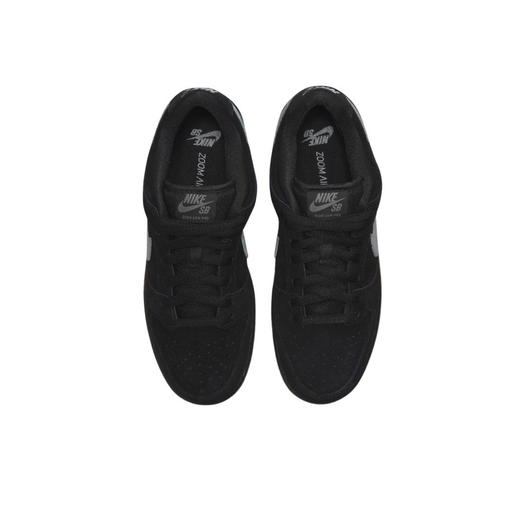 Nike Dunk Low Pro SB Black Grey Gum Skateboarding Shoes - Men's Casual Sneakers for Streetwear & Skateboarding