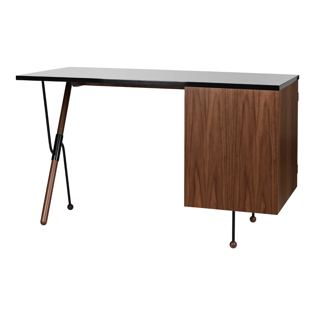 Grossman 62 Series Modern Office Desk - Ergonomic Computer Workstation for Home & Business | Perfect for Small Spaces, Remote Work & Study Areas