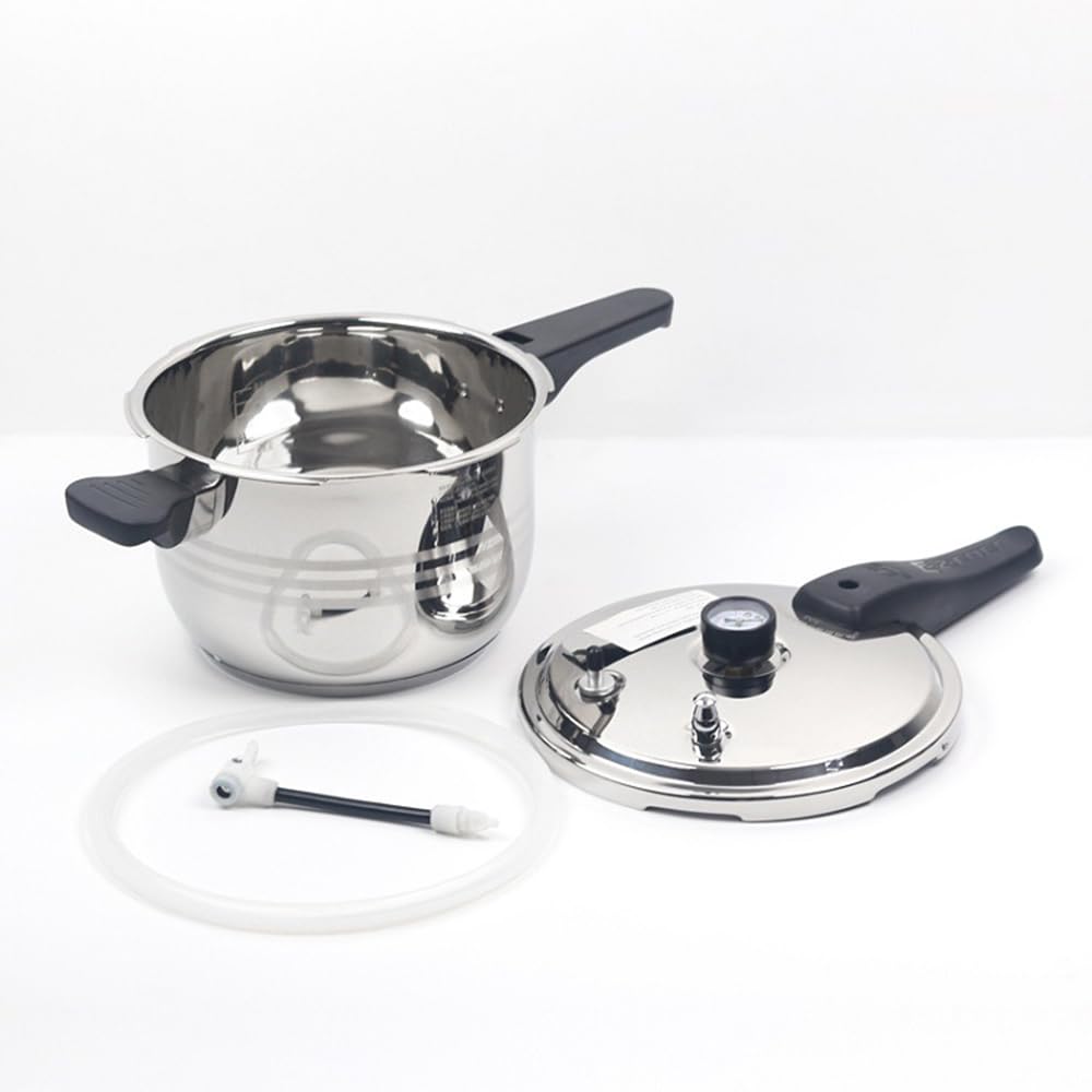 Stainless Steel Denture Pressure Pot - Professional Dental Lab Equipment for Denture Processing & Molding | Perfect for Dental Clinics & Laboratories