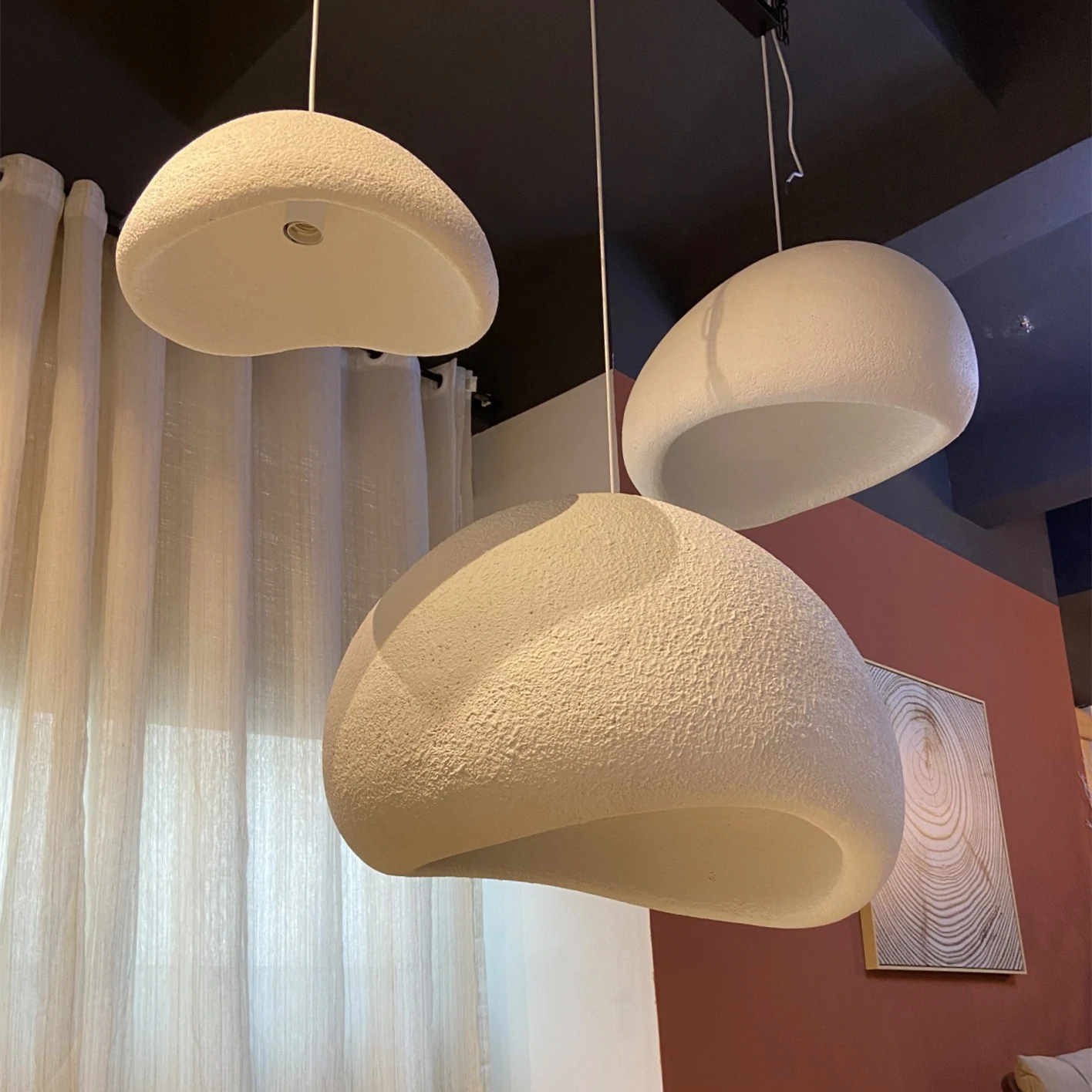 Cloud Pendant Light - Modern B-Shaped Hanging Lamp for Kitchen Island, Dining Room, or Bedroom Lighting