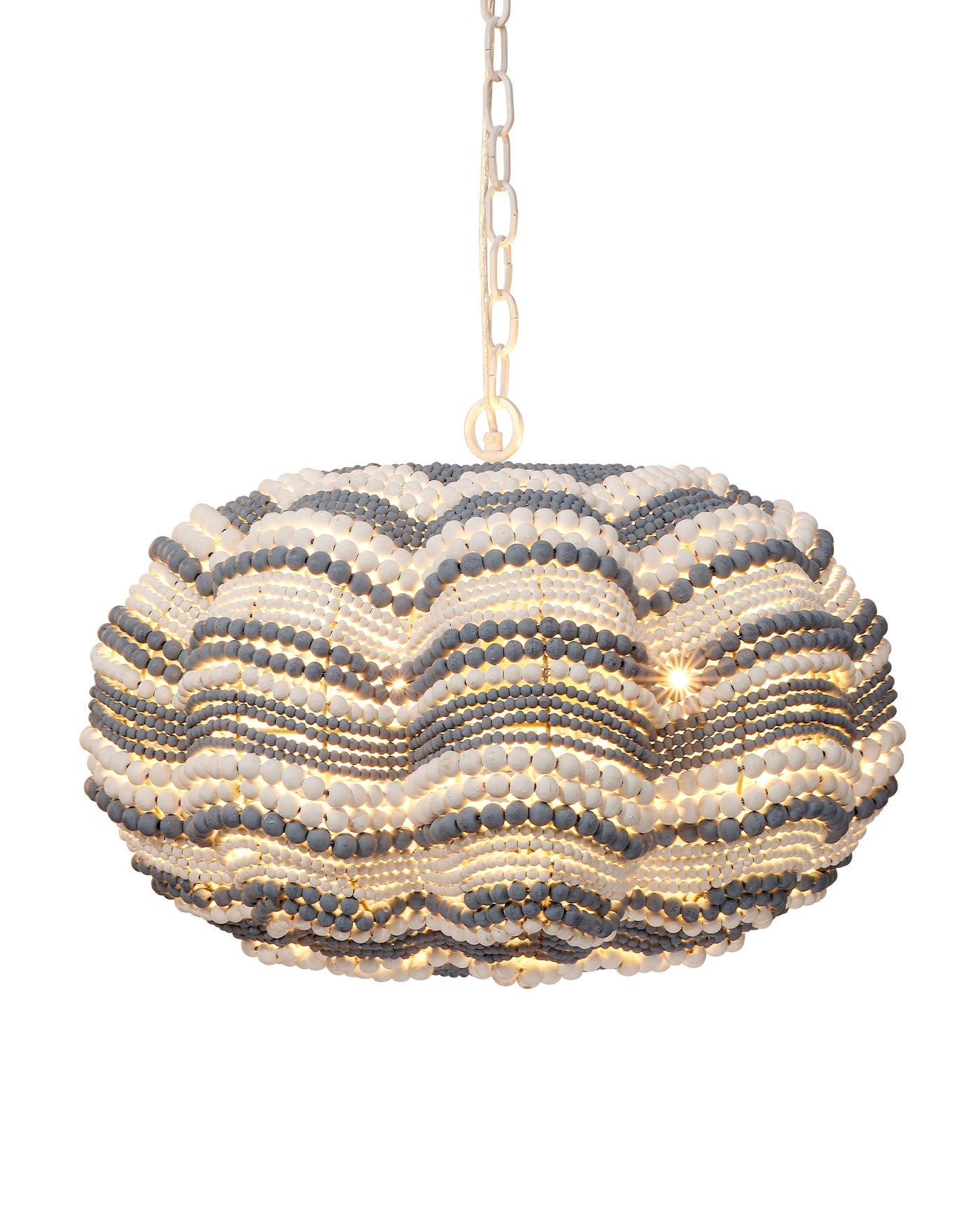 Elegant Clamshell Chandelier - Modern Crystal Ceiling Light Fixture for Dining Room, Bedroom & Living Room Decor