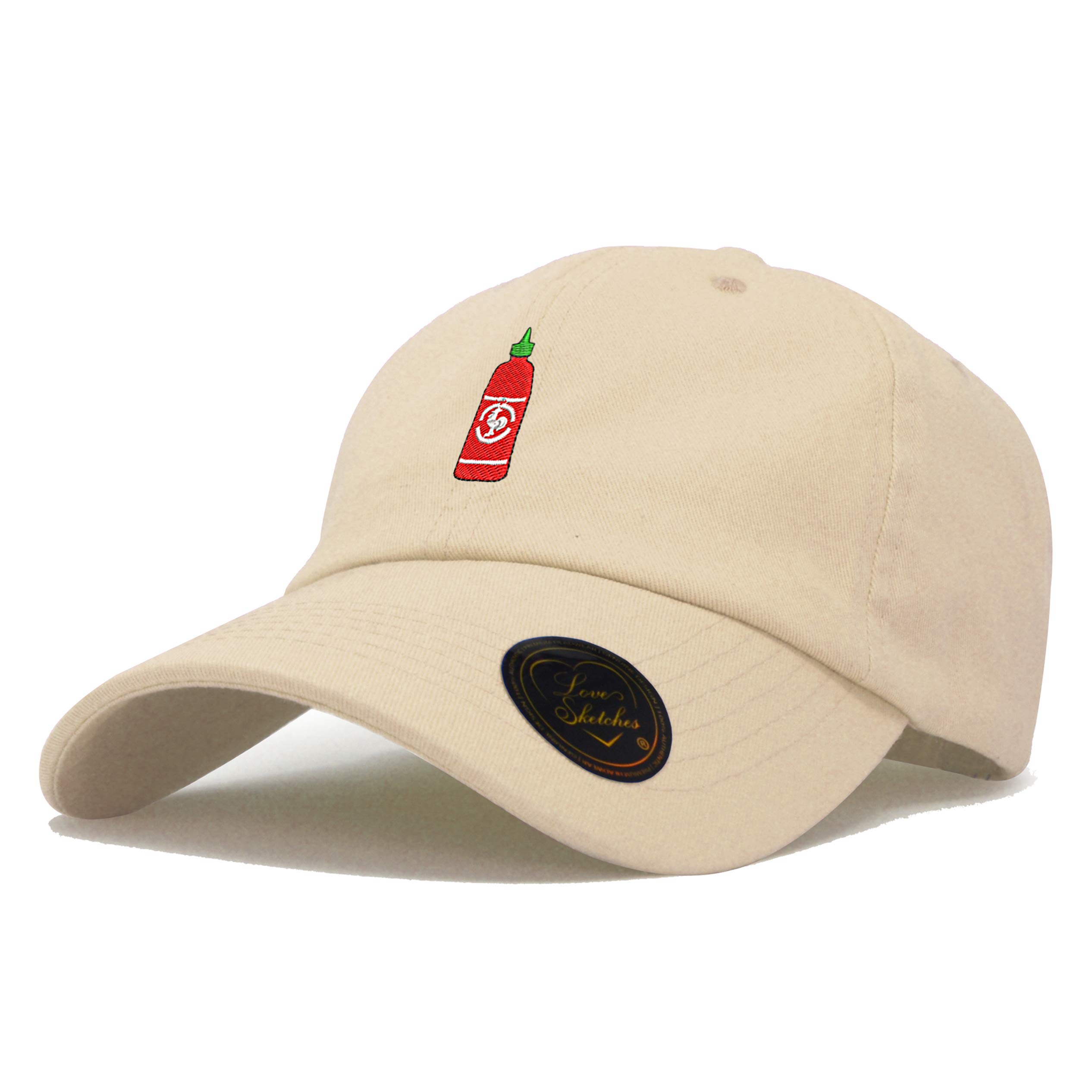 Spicy Hot Sauce Embroidered Classic Polo Baseball Cap - Low Profile Dad Hat for Men & Women | Perfect for Casual Wear, Sports, and Outdoor Activities