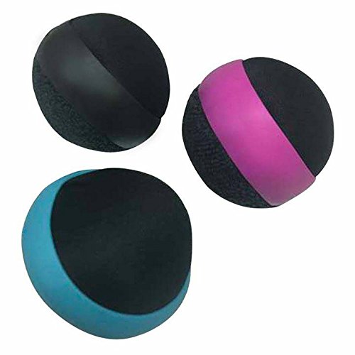 Dual Action Microfiber Cleaning Ball for Touch Screens - Smartphones, Tablets & Laptops - 3 Pack - Perfect for Home, Office & Travel Use