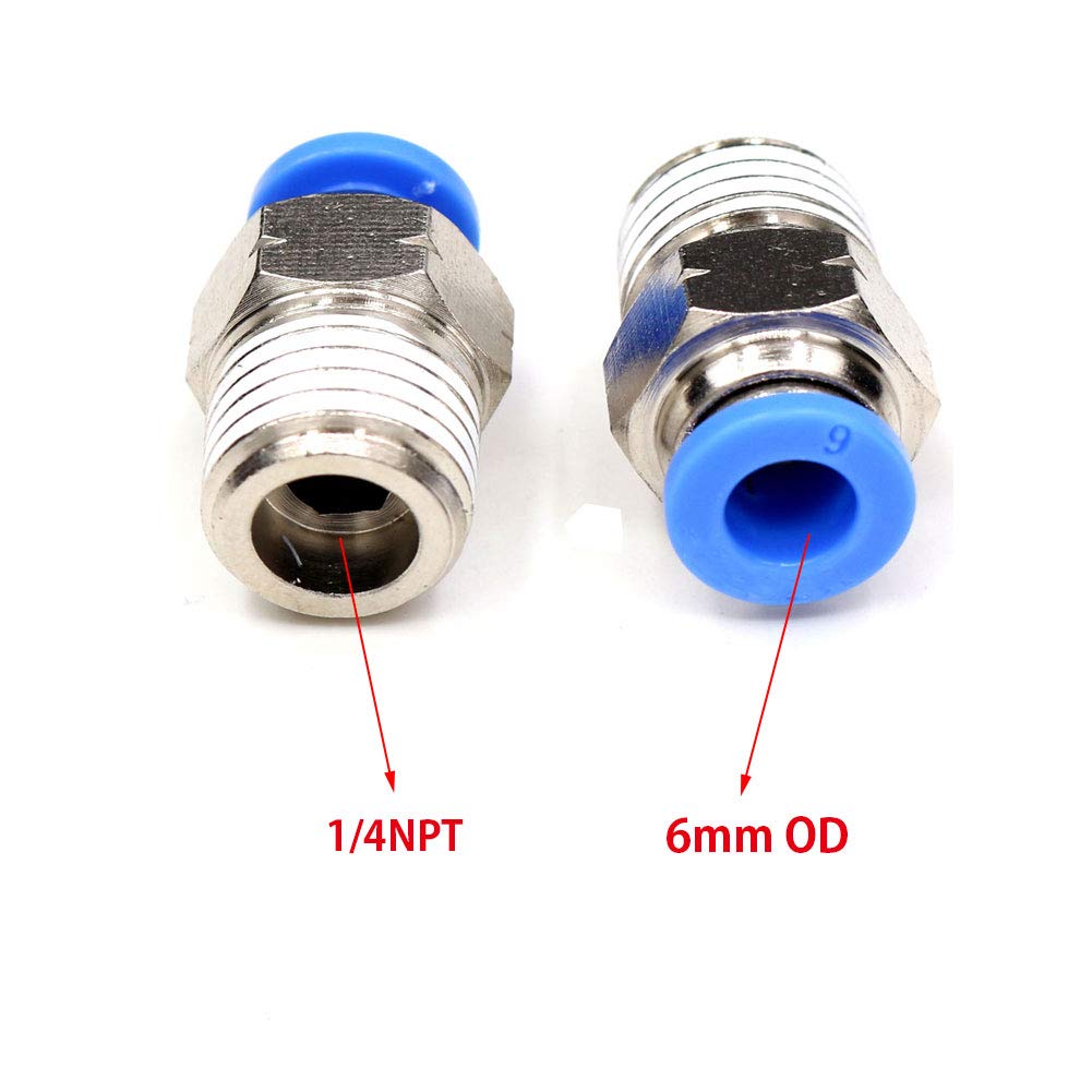 CEKER 10-Pack 1/4