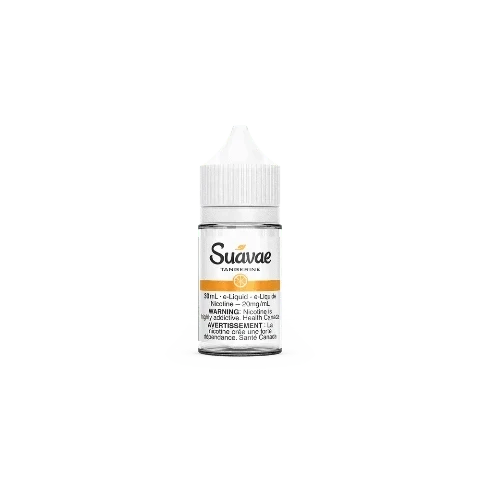 Tangerine Nic Salt by SUAVAE Salts - 30mL E-Liquid for Vape Pens & Pod Systems | Refreshing Citrus Flavor for All-Day Vaping (Alberta)