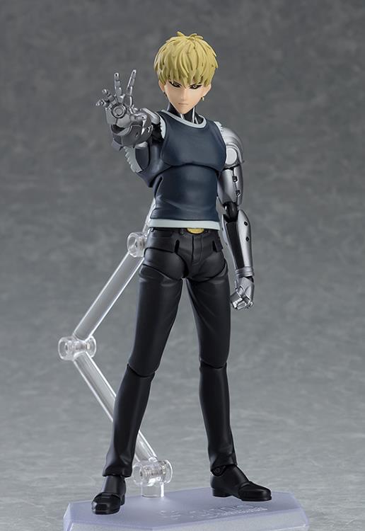 Figma #455 Genos One Punch Man Action Figure - Anime Collectible Toy for Display & Play - Perfect for Fans, Gifts & Home Decor