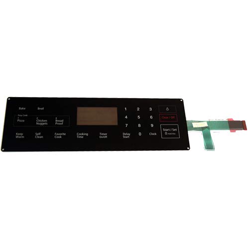 ClimaTek Upgraded Replacement Membrane Switch for Samsung Oven Range AP5800759 - Durable Touch Control Panel for Baking & Cooking