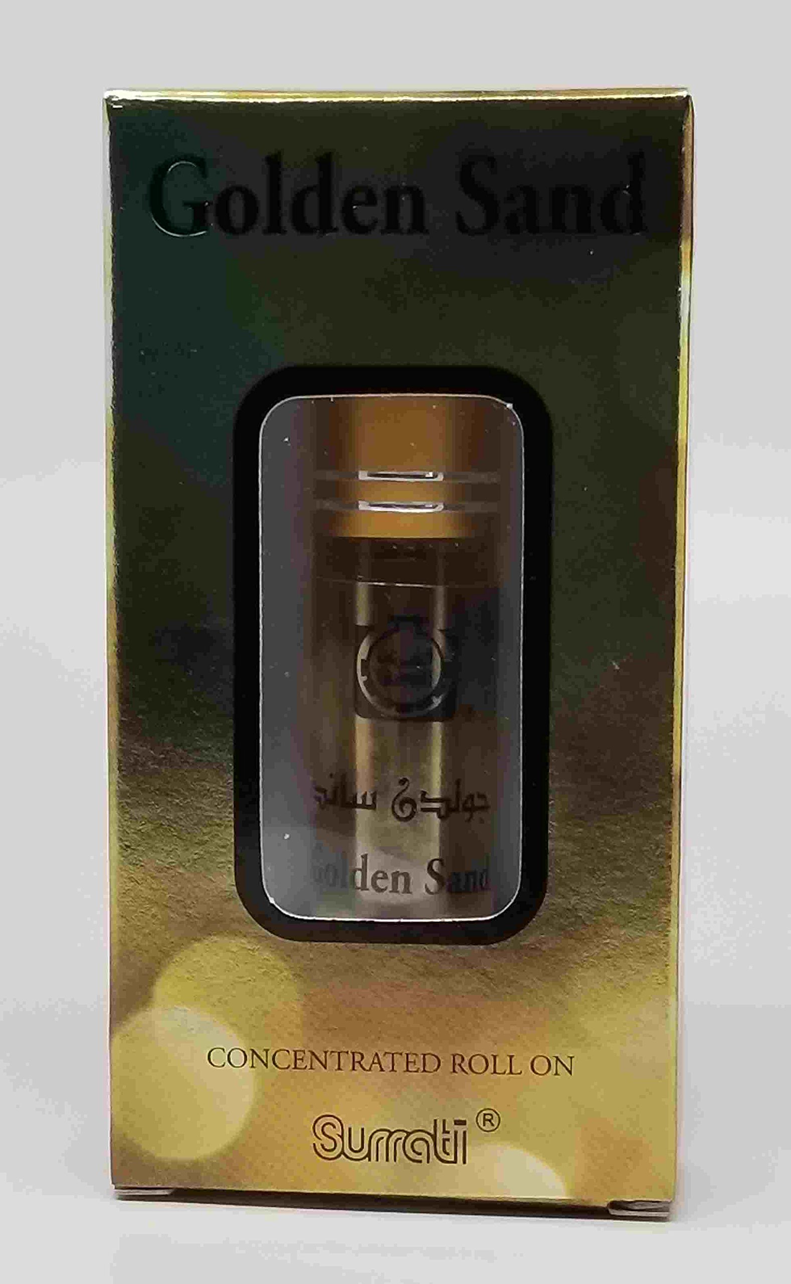 Surrati Golden Sand 6ml Roll-On Perfume Oil - 3 Pack Set | Long-Lasting Fragrance for Women & Men | Perfect for Travel, Office & Date Nights