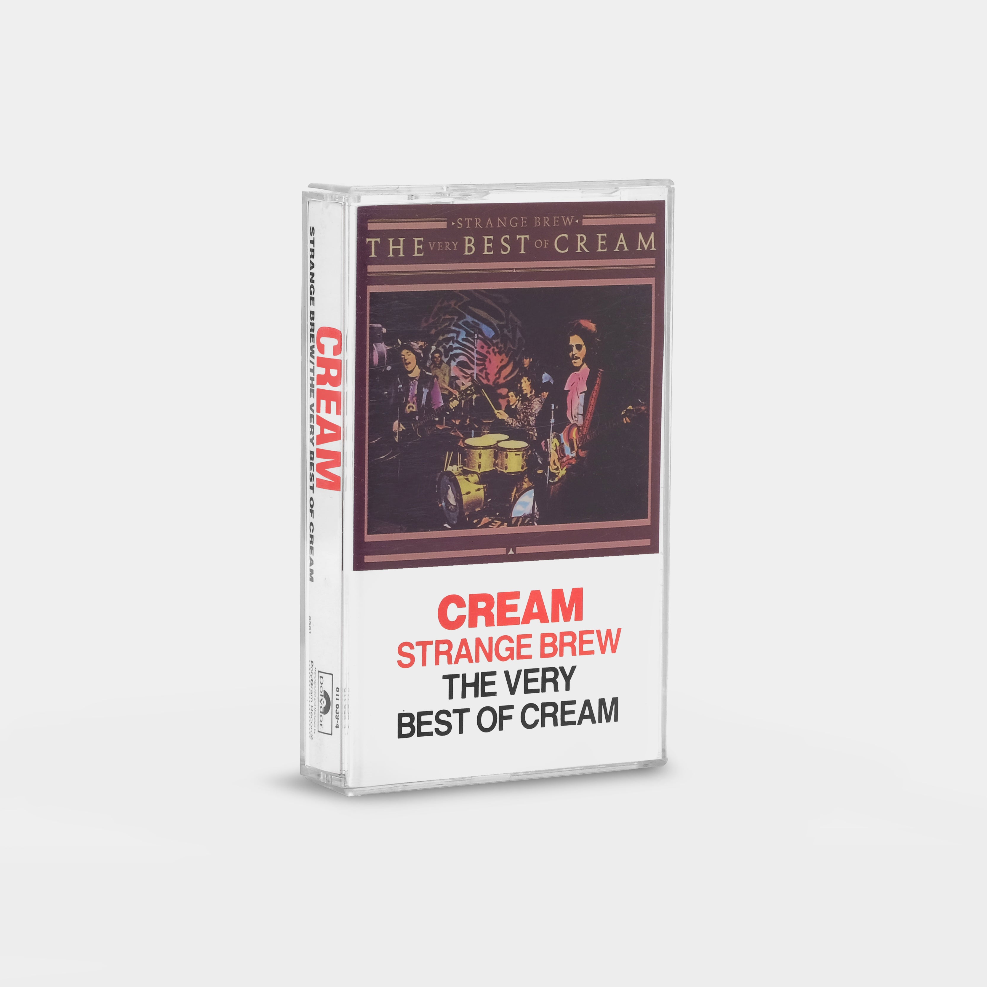 Best of Cream Cassette Tape - Strange Brew & Greatest Hits | Vintage Music Collection for Home, Car, and Retro Music Lovers