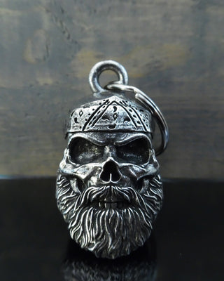 Vintage Motorcycle Bell - Old School Biker Bravo Bell for Harley, Chopper & Cruiser - Classic Bike Accessories for Safety & Style on Road Trips