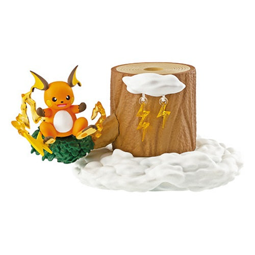 Pokemon Weather Tree Forest Stackable Tree Vol. 07 Re Ment 3 Inch Mini Figure - Collectible Toy for Display, Gifts & Home Decor