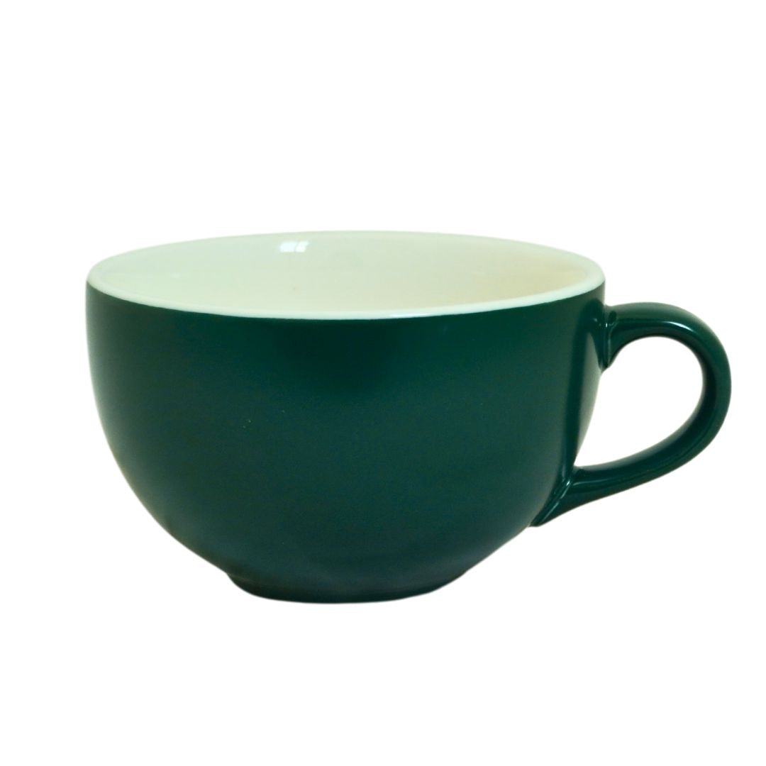 Premium Latte Bowl - 16oz (470ml) Ceramic Coffee Mug for Lattes, Cappuccinos & Hot Drinks - Perfect for Home, Office & Cafe Use