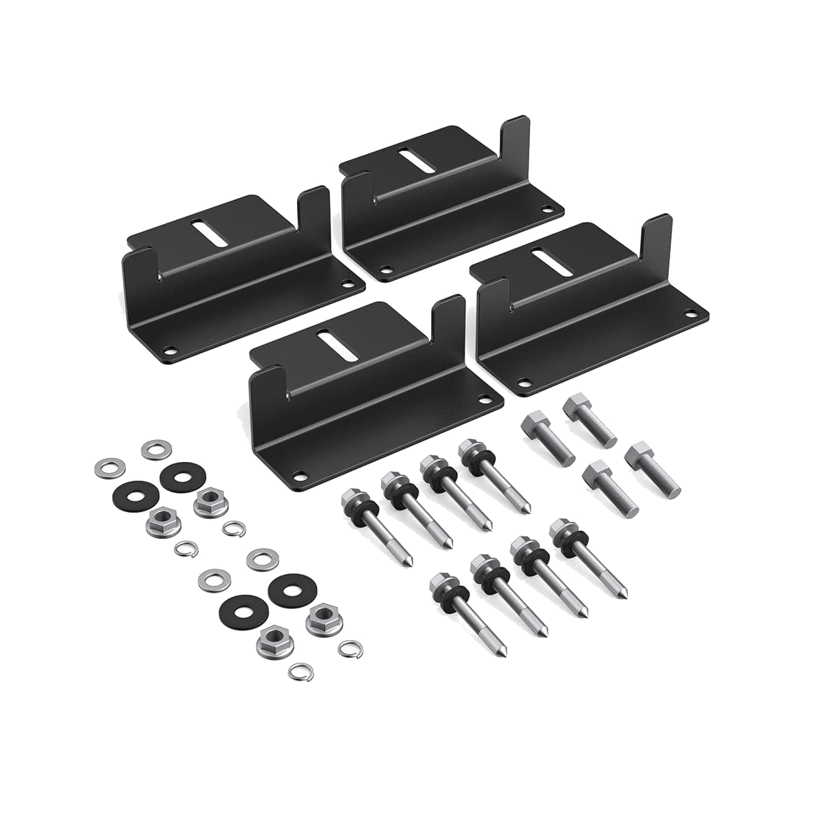EcoFlow Rigid Solar Panel Mounting Feet - Heavy Duty Brackets for RV, Boat & Off-Grid Solar Systems | Secure Installation for Portable Power Stations